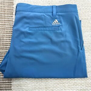 adidas Ultimate365 Golf Shorts Mens Size 38 Blue Performance Stretch UPF 50+